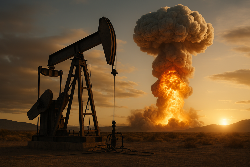 Bomba extractora de petróleo